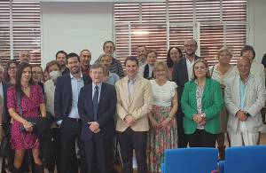 Acto de inauguración del Aula Prof. Eliseo Vañó en la Facultad de Medicina de la Universidad Complutense de Madrid