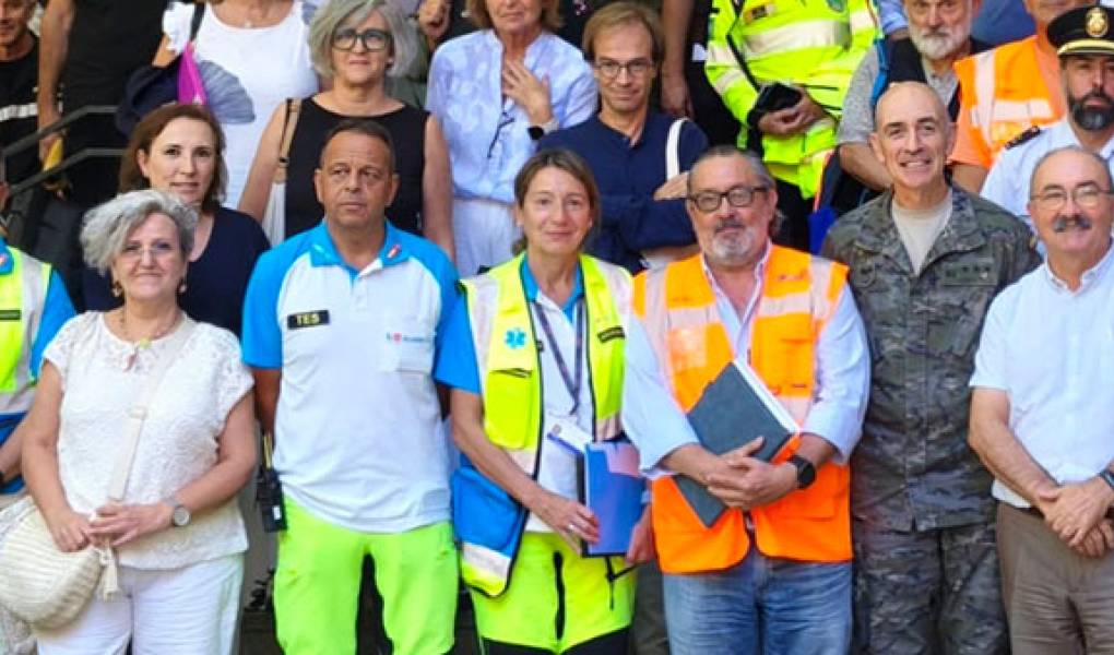 La SEPR colabora en un ejercicio de mesa sobre un escenario de dispersión radiológica intencionada en Madrid. 